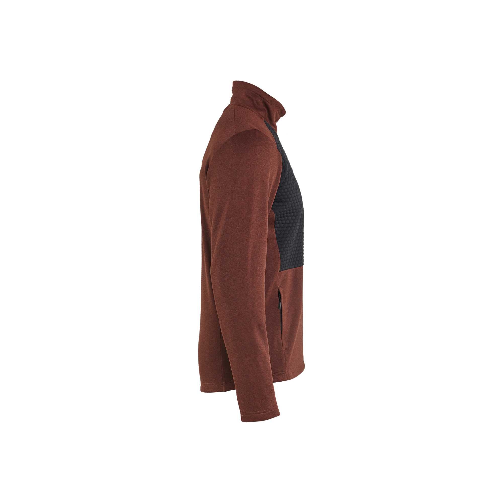 BLAKLADER 35482533 Sweatshirt Full Zip Work Sweatshirt MEN - Pique Fleece